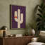 Cactus Bloom Minimalist - Wrapped Canvas-1774757515-1774757516