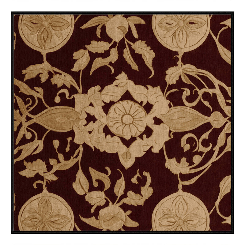 Florid Dream Rug, Square 4'