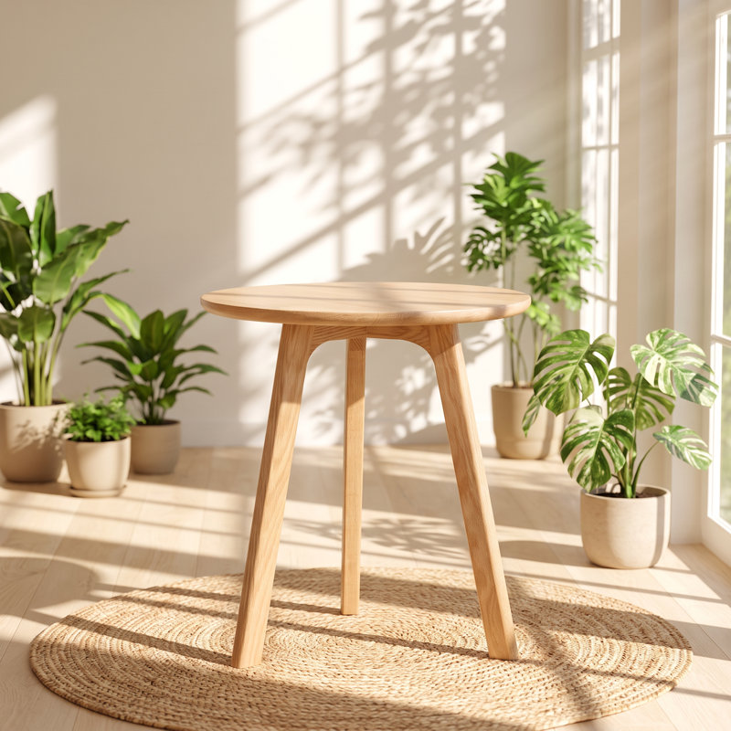 1 - Piece Solid Wood Solid Wood Top Living Room Table Set
