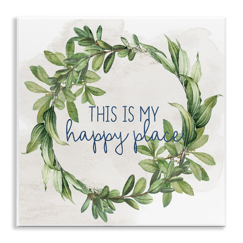 «Happy Place Wreath» par Anne Bailey