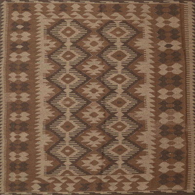 Tapis brun Southwestern