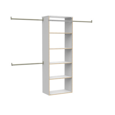 Tour de garde-robe suspendue 25 po. Suiteymphony