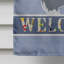 Polyester 2 côtés 40 x 28 po welcome drapeau maison-73943291
