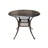 Rattan patio table and chair combination