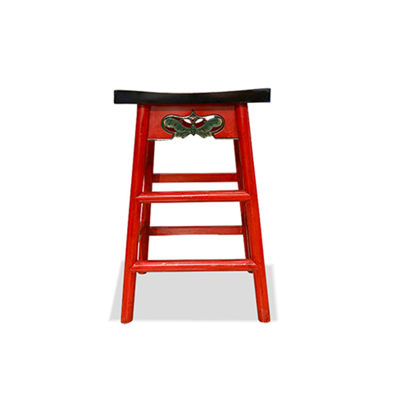 Tabouret de bar peint à la main