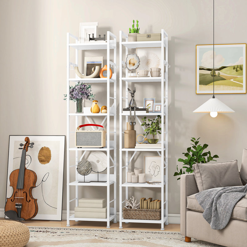 183cm H x 40cm W Metal Bookcase
