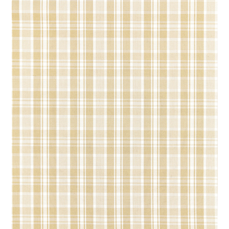 Chatham Preston Cotton Plaid Fabric, Camel