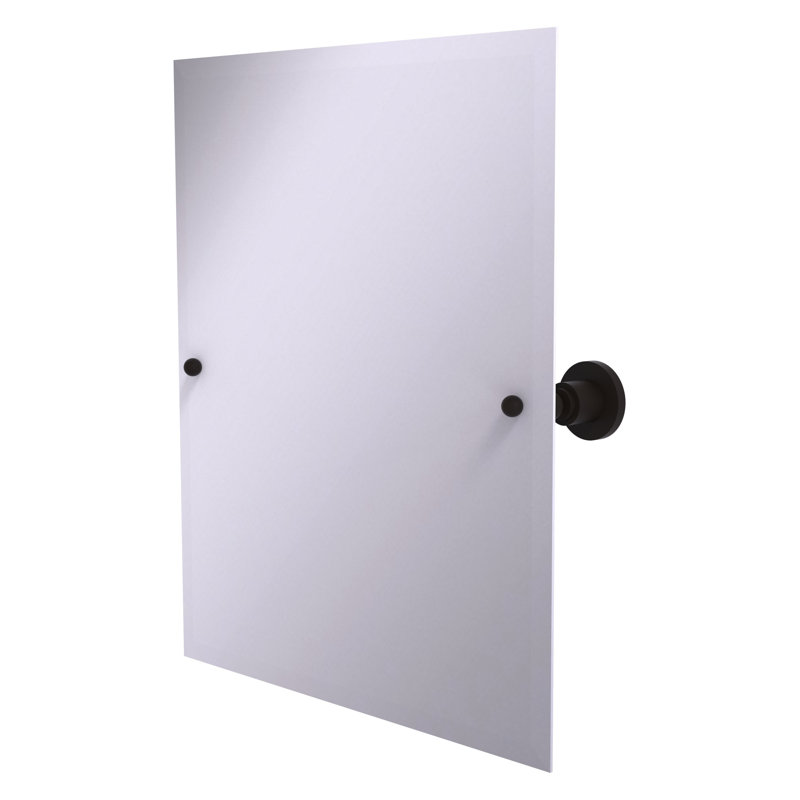 Miroir rectangulaire inclinable 21 "x 26" Lera, Bronze huilé