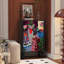 Armoire en bois massif à double art abstrait-1386288374