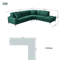 Canapé modulaire 3 pièces Alsace-550041695