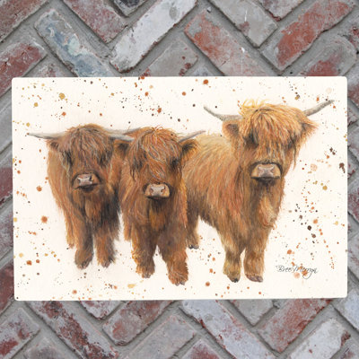 BREE MERRYN Farmhouse Wall Decor on Ceramic