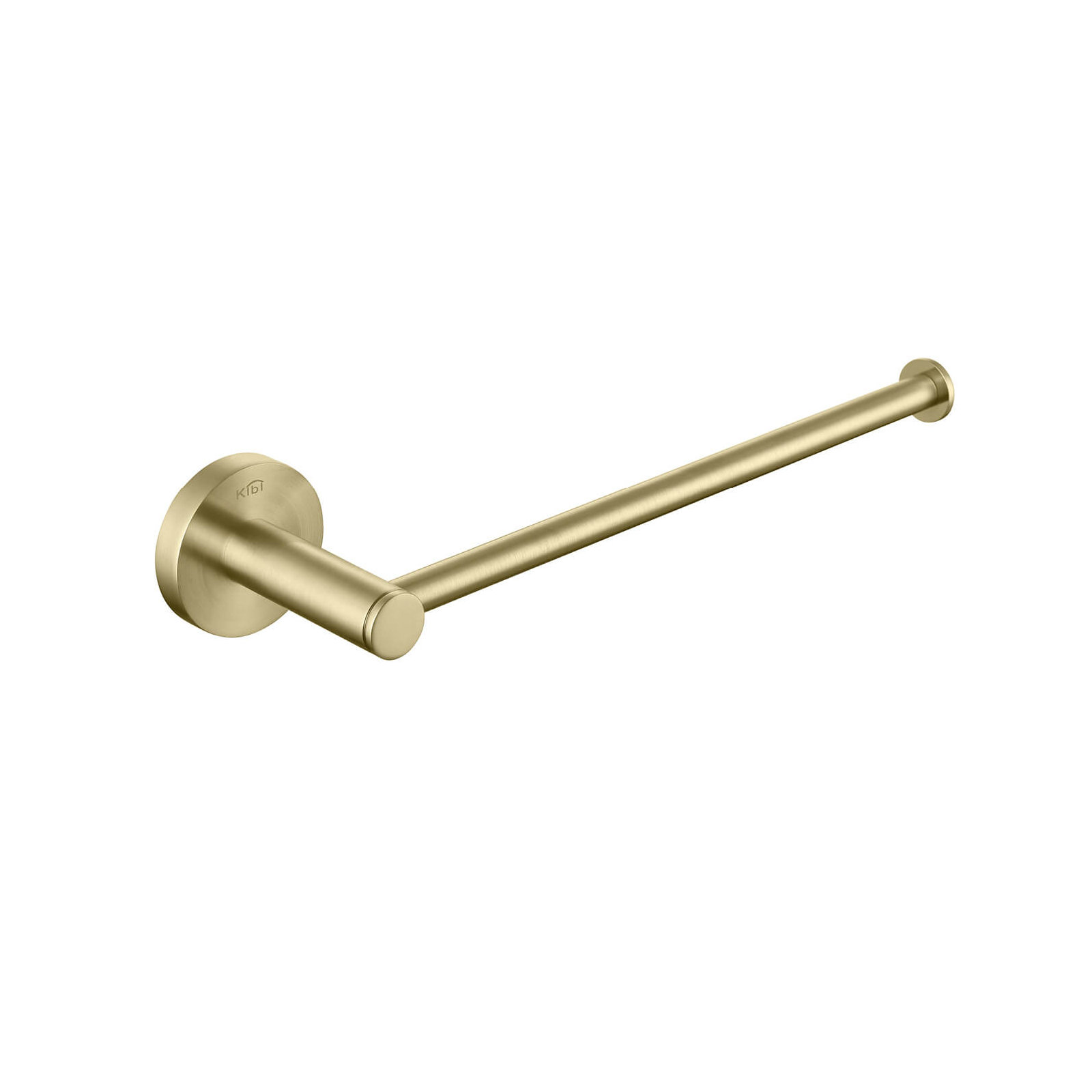 Circular 10'' Towel Bar, Brush Gold 