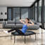 KINWELL ft Hexagon Fitness Trampoline with Handlebar-54636130