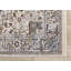 Tapis à bordure intérieur classique, élégant, de 8 pi x 10 pi (7 pi 10 po x 10 pi 2 po), bleu crème, classique / traditionnel - salon, chambre à coucher, salle à manger et cuisine-1205995874