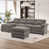 Stone Gray Polyester