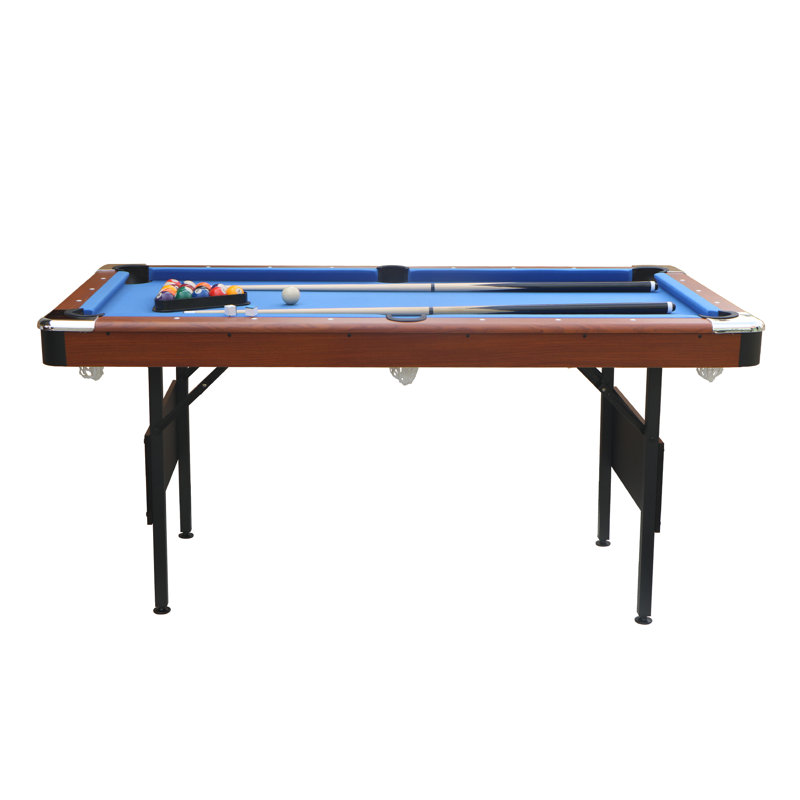 Multi Game Table,foldable Billiard And Pool Table,football Table,game Table - Portable Indoor Game Table For Family Fun, Blue