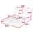 Upholstered Platform Bed with Hydraulic Storage System and Sturdy Frame-1701207227-1701207224