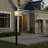Plantation Outdoor 25.25" Post Mount Single Light Lantern (Post Sold Separately)-1759653284-1759653283