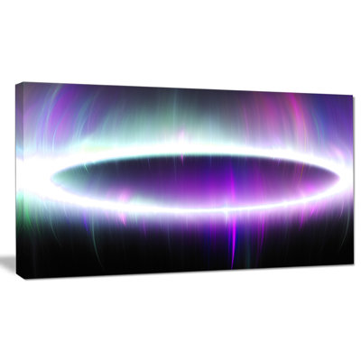 « magnifique purple northern lights », impression sur toile