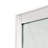 56"-60" W X 76" H Single Sliding Frameless Shower Door Clear Tempered Glass, Stainless Steel Accessories