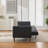 Hansfried 83.8'' Upholstered Convertible futon Sofa bed-192022324