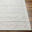 Tapis rectangulaire en laine / polyester à chevrons Rozalinta-1353720424