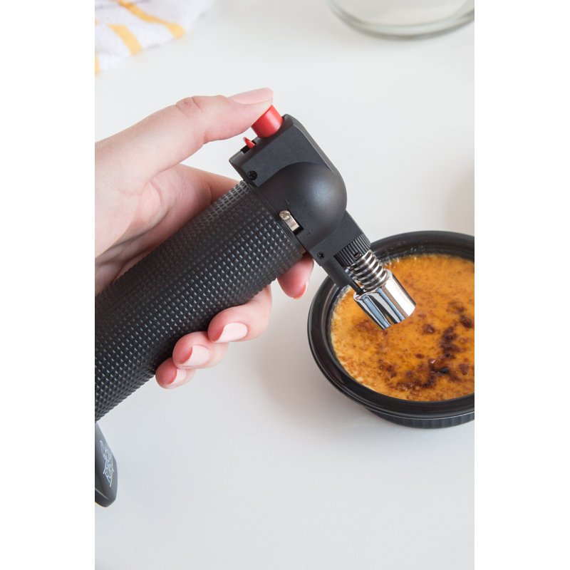 Black Butane Crème Brûlée Chef Torch Lighter
