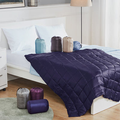 Knitted Heated Throw Blanket