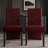Black Wooden Dining Chair With Velvet Cover-2119460432