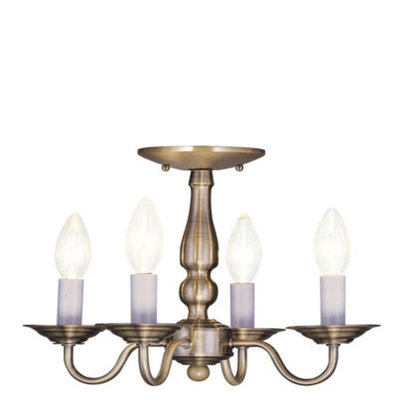 4 - Light Classic / Traditional Chandelier, 3