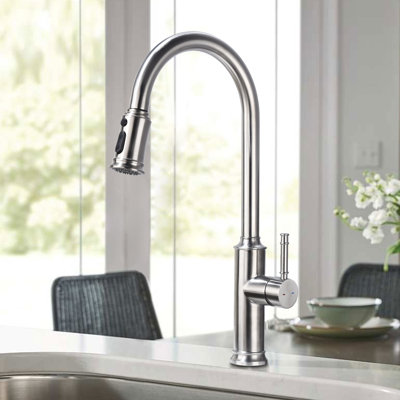 Interbath Pull Down Kitchen Faucet