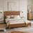 Solid Wood Bed Frame-605633910