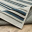 Tapis intérieur / extérieur beige / bleu Musgrove-1005323266
