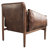 Jahzir 27.6" W Vegan Leather Upholstered Armchair-812535817