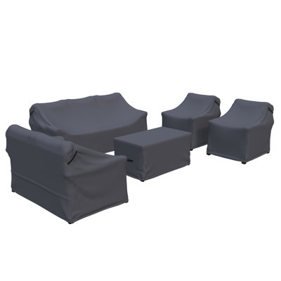 Outdoor Metal Frame Patio Furniture Sets Group Seating Covers