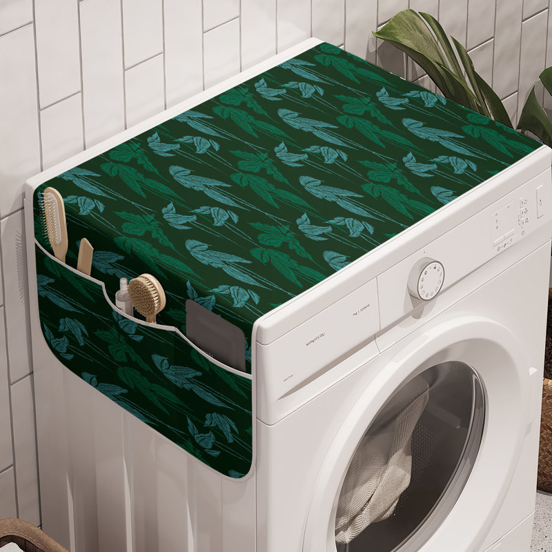 East Urban Home Tropical Washing Machine Organizer Pack of 2 47" x 18.5"