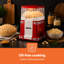 GEEPAS 1200W Electric Popcorn Maker Machine | Makes Hot, Fresh, Healthy and Fat-Free Theater Style Popcorn Anytime | On/Off Switch, Attractive Design & Oil-Free Popcorn Popper - 2 Years Warranty