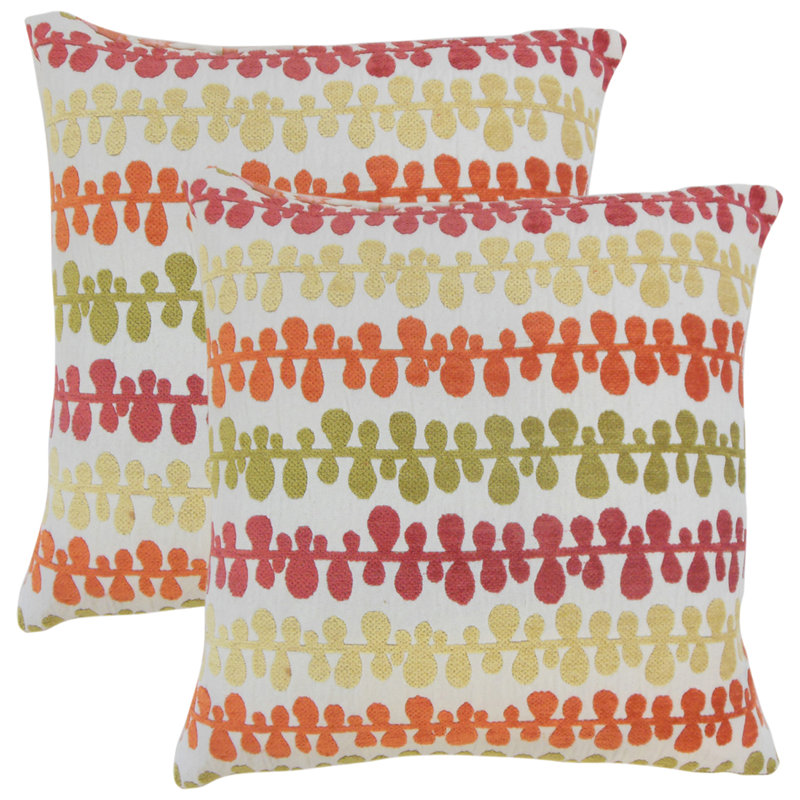 Coussin décoratif géométrique 