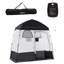 Tente de douche à pression Pop-Up: enceinte portable 2 pièces avec sac de douche et sac de transport