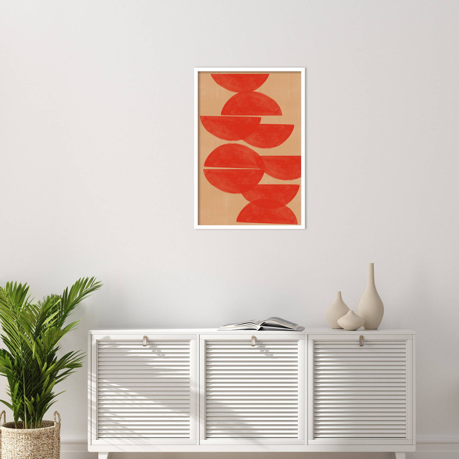 Prestley "The Future is Bright" Print, White, 33" H x 23" W