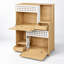 Table d'appoint cachée pour litière avec rangement-1318396180