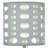Modern Polka Dot Fabric Shade Table Lamp