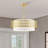 Eraman 4-Light Dimmable Drum Chandelier-416356744-491219239