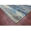 One-of-a-Kind Mystique Modern Hand-Knotted 10'X14' Wool Blue Area Rug-241466628