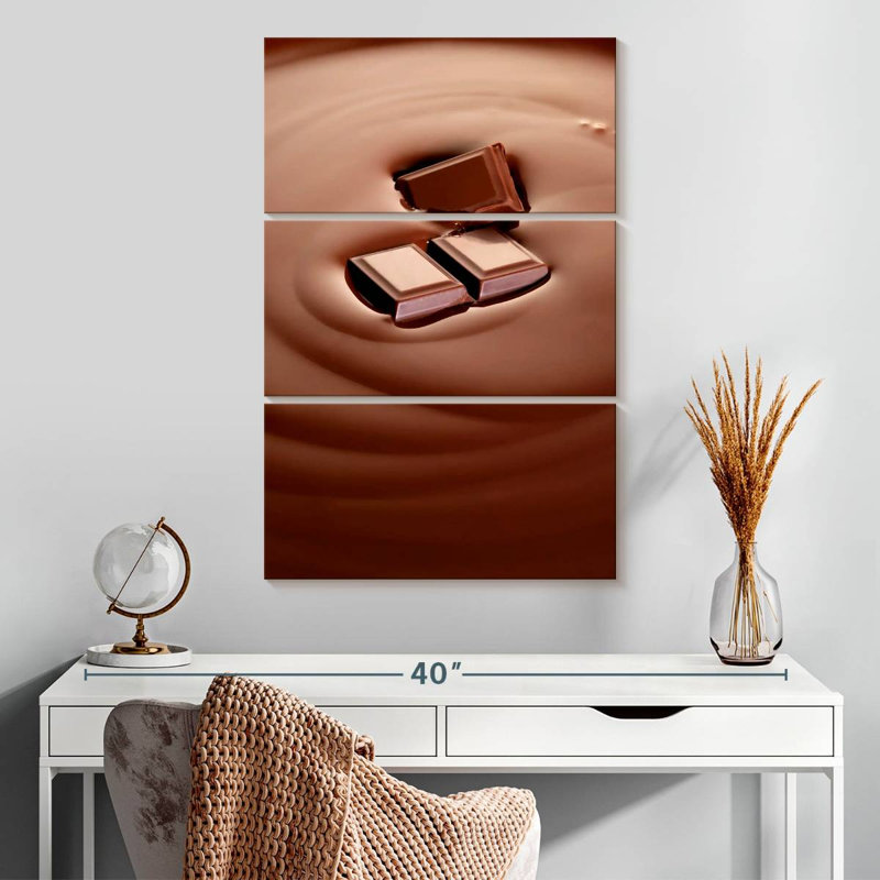 Yarlin Melting Chocolate, 32" H x 20" W