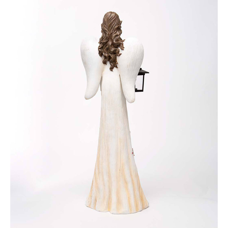 Angel Garden Statue with Solar Lantern