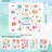 Yosmar Text & Numbers Wall Decal