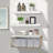 Wall Bathroom Storage Shelves Set-907829604