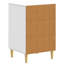 43cm W Solid Wood Bedside Table