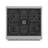 Massimo 30-inch Gas Range Stainless Steel, 5 burners, 68,000 BTU, 4.32 cu. ft., Air Fryer, Griddle